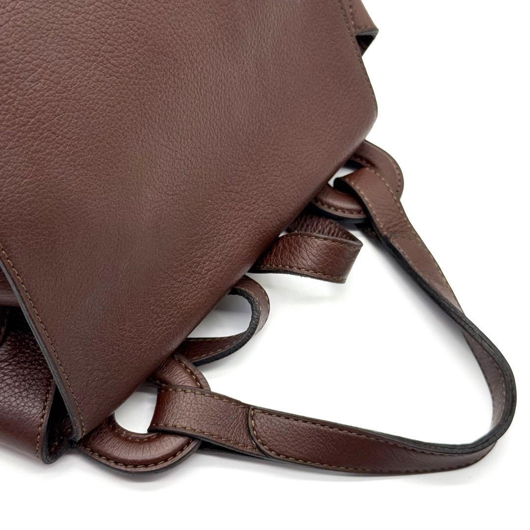 DELVAUX デルヴォー カーフ レザー 本革 リュックサック バックパック