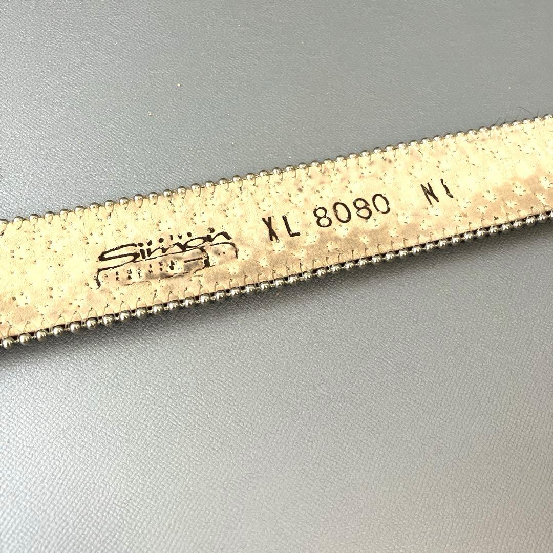 小物 b.b.simon archive leatherbelt XL cross