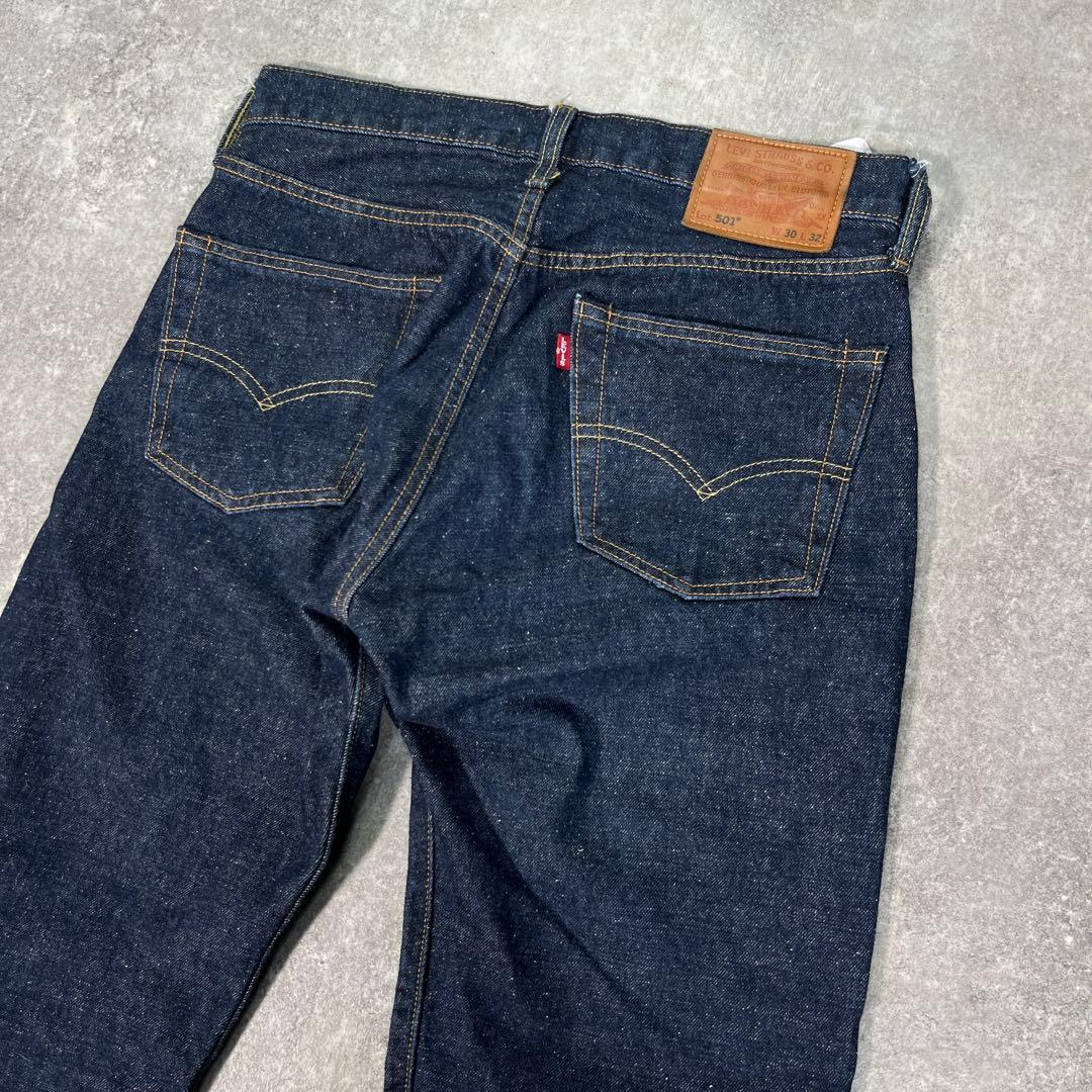 LEVI'S 501 赤耳　クロカン　革パッチ　W30 L32 セルビッチデニム