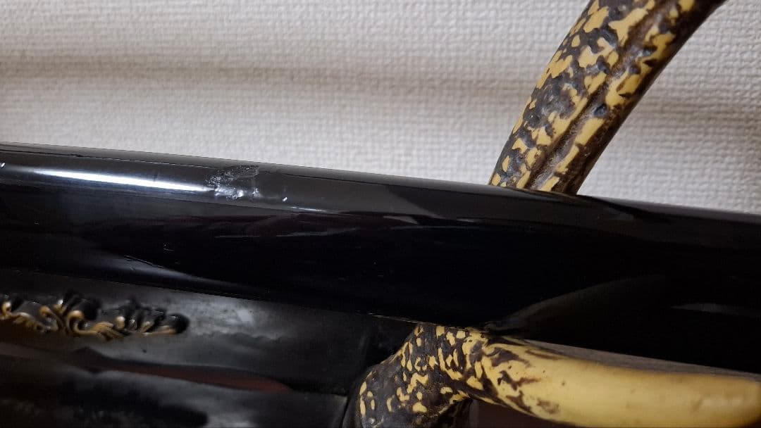 【本格居合刀】定寸 2尺3寸5分 柄長26cm 黒木綿巻