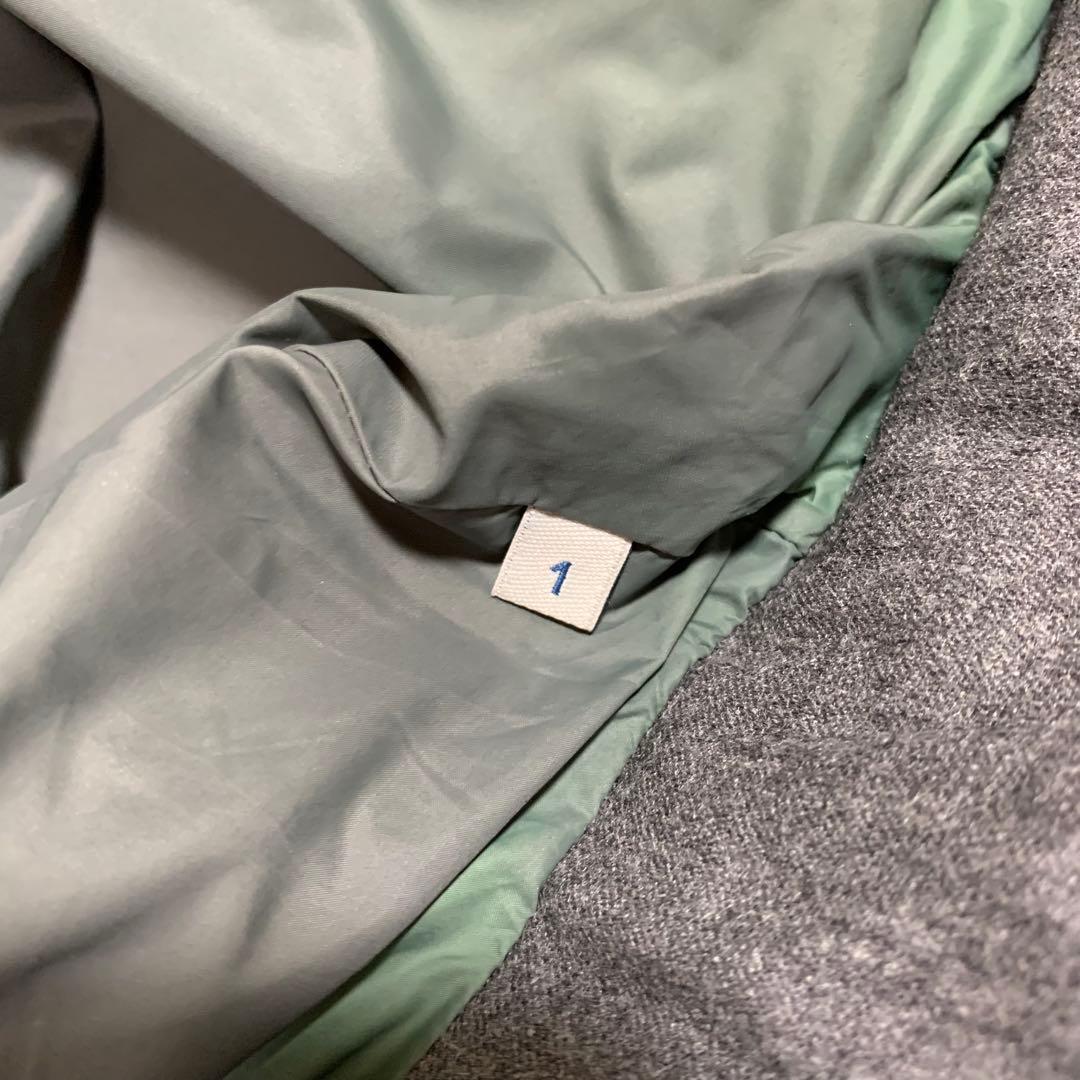 人気MONCLER モンジュネーブル　1 グレー ダウンジャケット　4D254