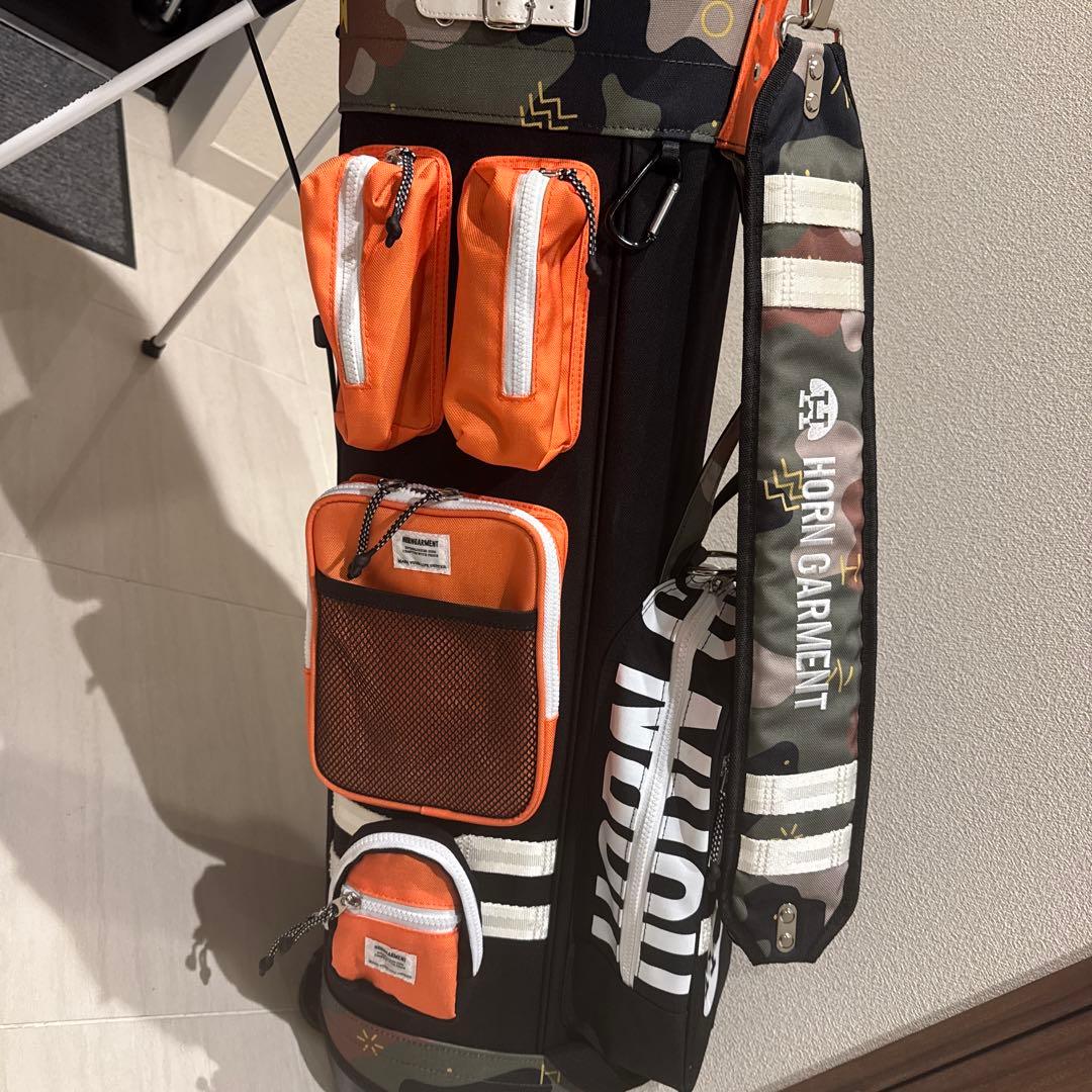HORN GARMENT カモフラージュ キャディバッグ