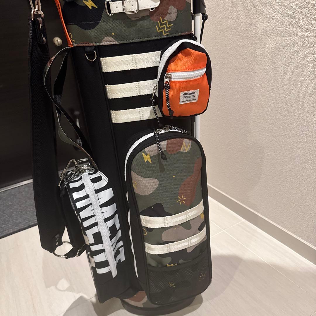 HORN GARMENT カモフラージュ キャディバッグ
