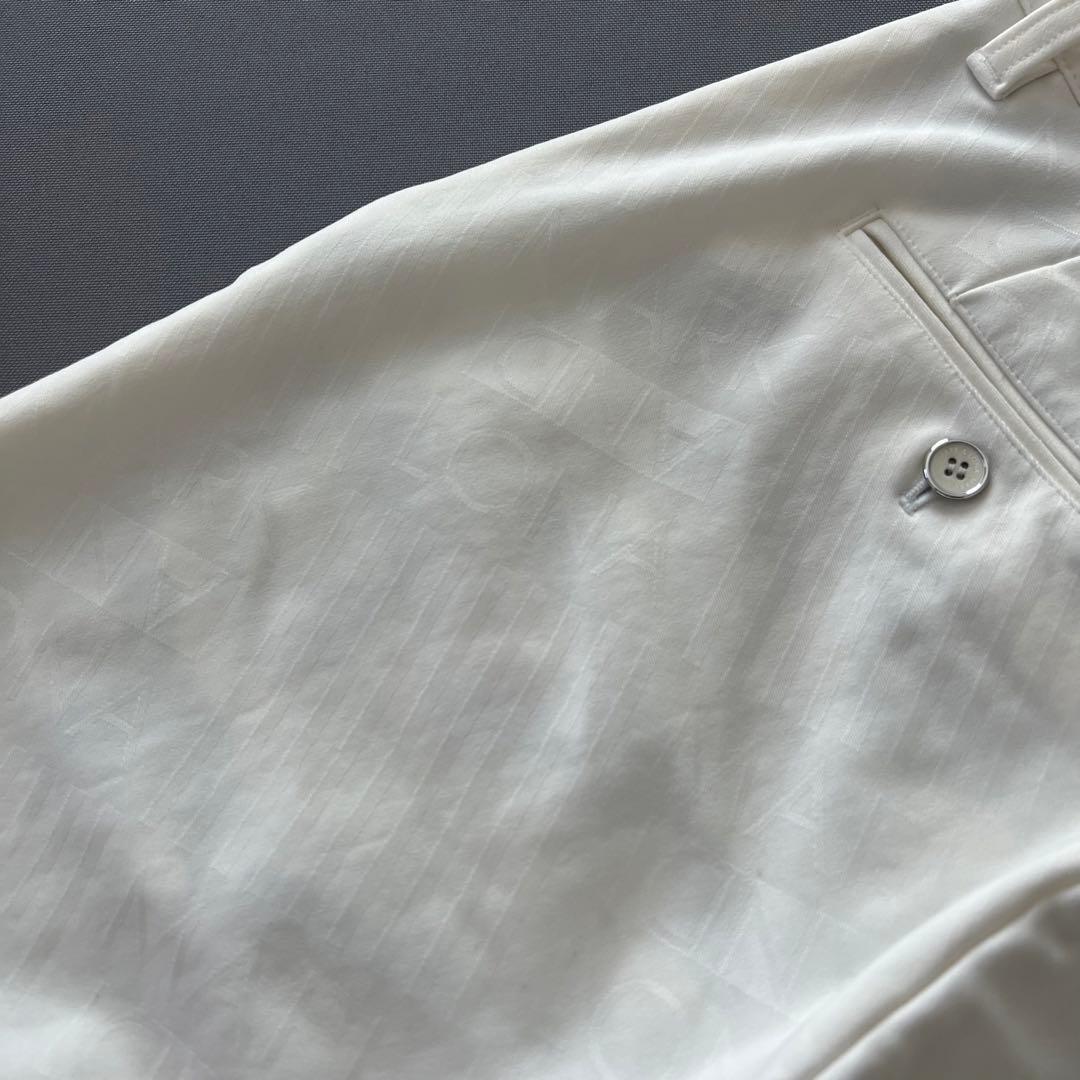 MARK&LONA マークアンドロナ　セットアップ　総柄　ロゴ　メンズ　ゴルフ