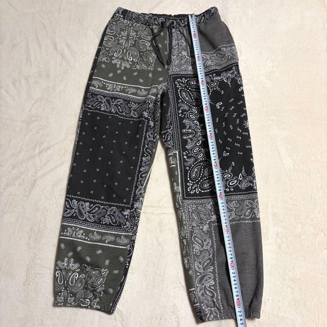 【美品】RVCA ルーカ パーカー セットアップ バンダナ柄 ペイズリー柄