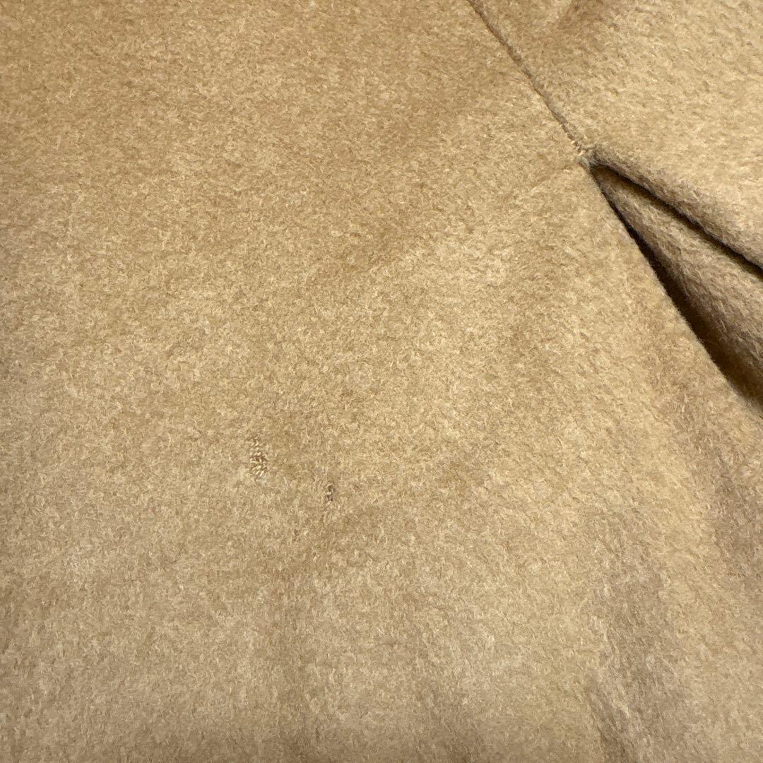 R*I様 HA-1455 Max Mara ミンクファー付 ロング丈コート キャ