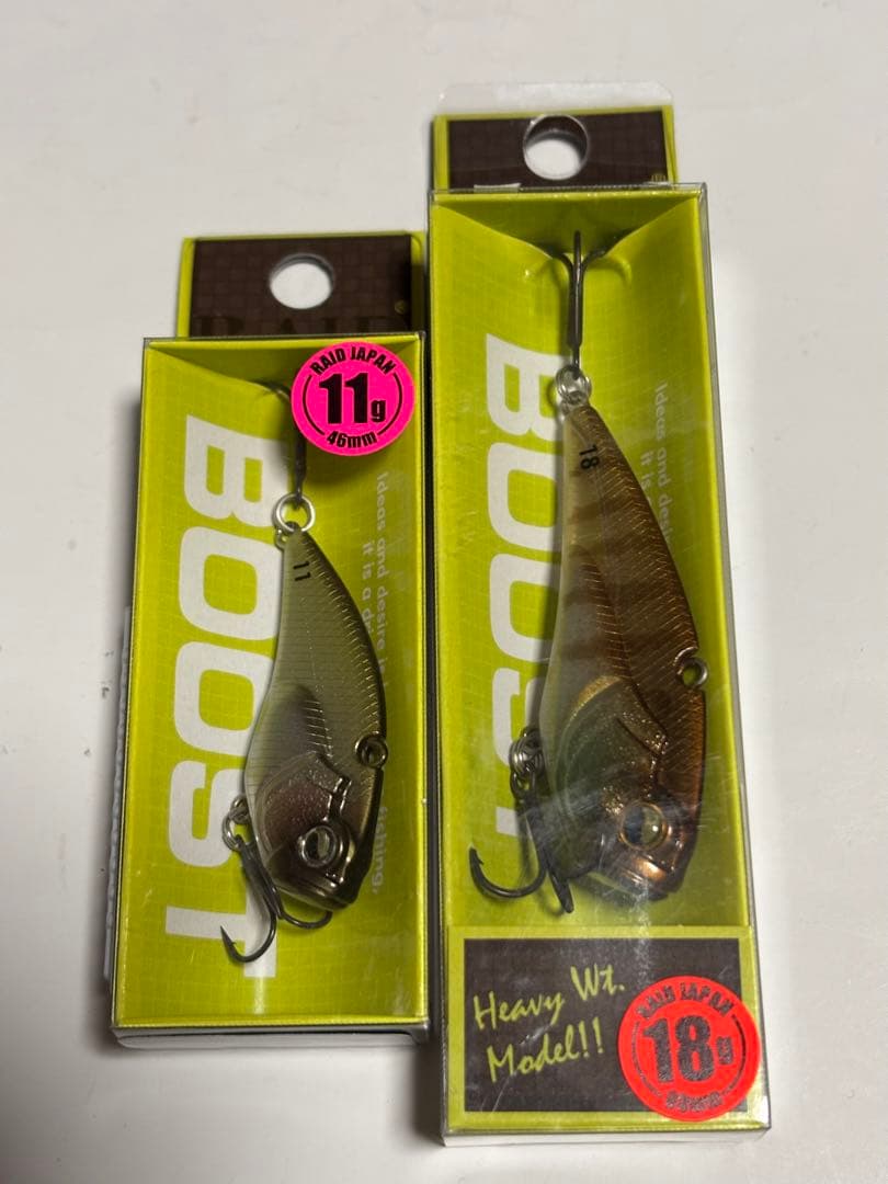 レイドジャパン ルアー セット レベルバイブ ブースト 11g 18g - メルカリ