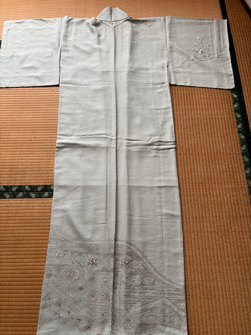 訪問着　一つ紋　作家もの　正絹　未使用