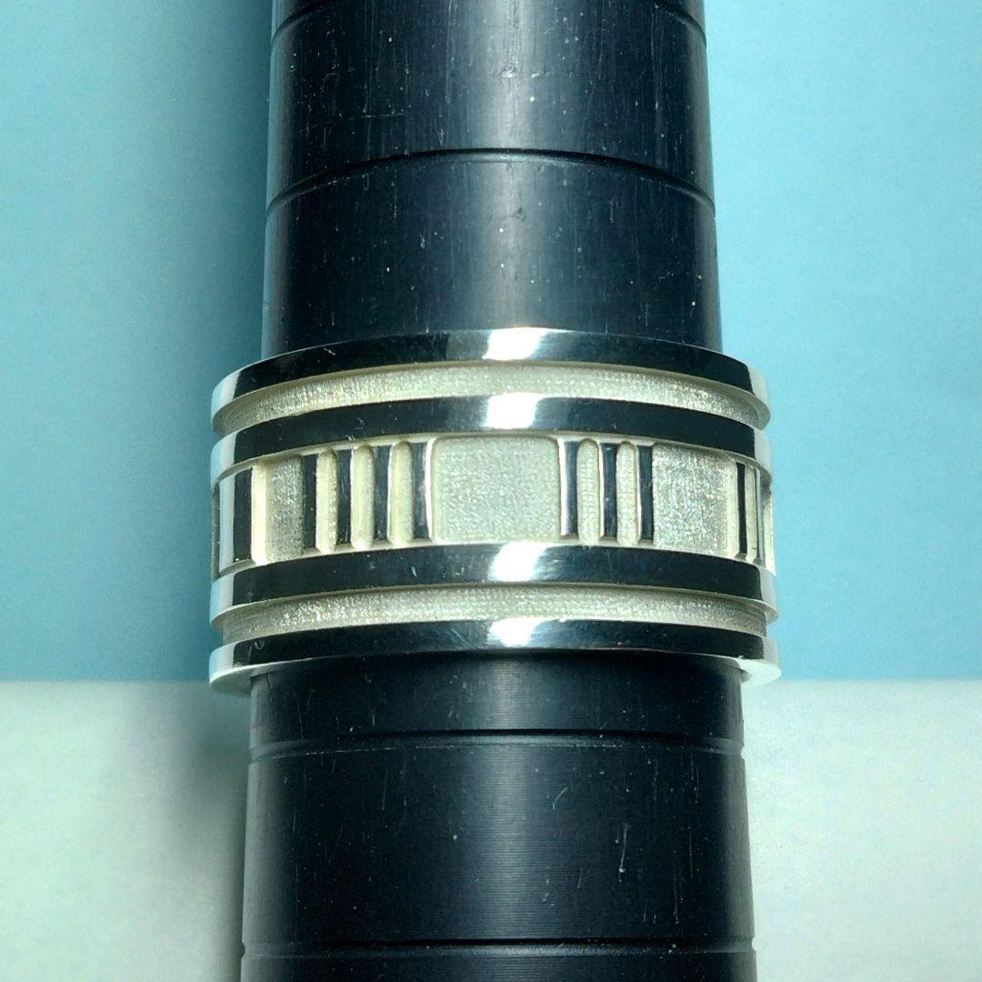 ティファニーアトラスワイドリング　21号　新品仕上げ　ほぼ無傷未使用に近い