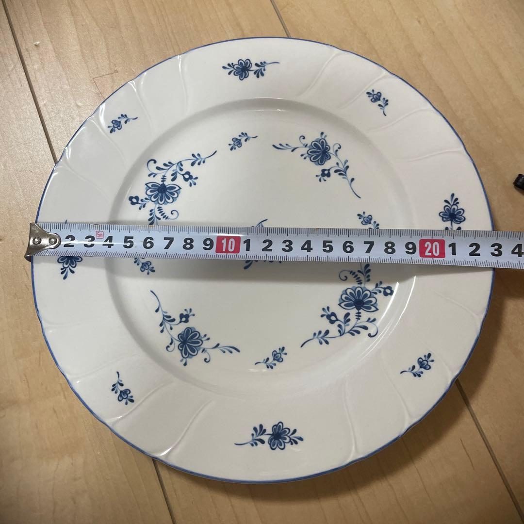 美品ノリタケ 青い花柄の皿 23枚まとめて売り1-3 - メルカリ