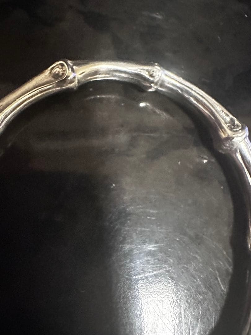 美品　Tiffany&Co. ティファニー　バンブー バングル ブレスレット