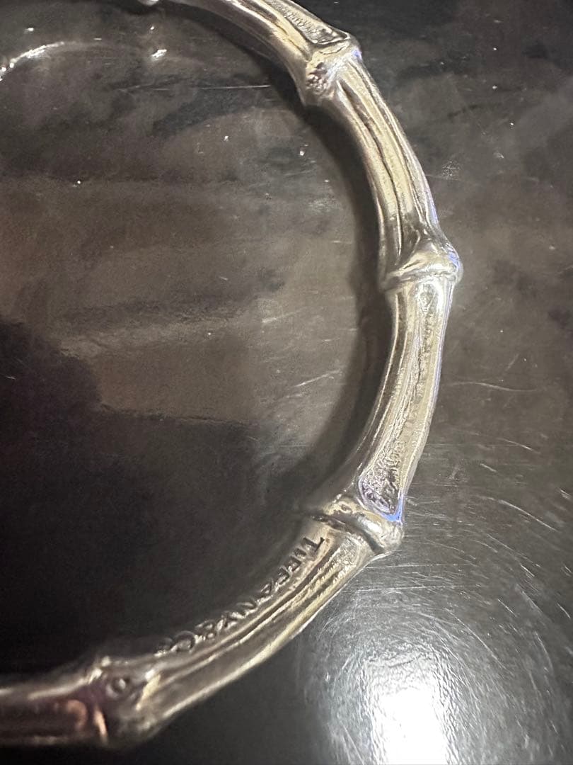 美品　Tiffany&Co. ティファニー　バンブー バングル ブレスレット