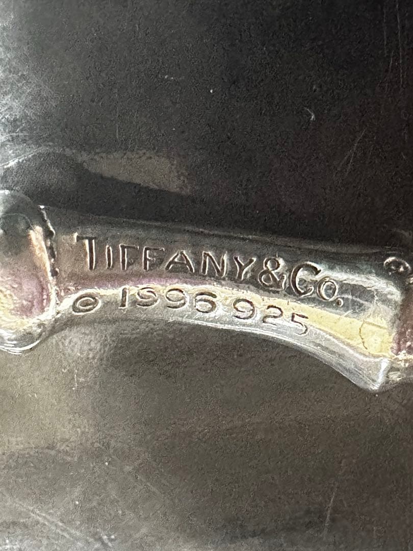 美品　Tiffany&Co. ティファニー　バンブー バングル ブレスレット