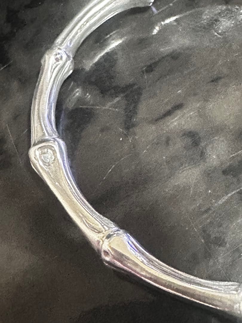 美品　Tiffany&Co. ティファニー　バンブー バングル ブレスレット