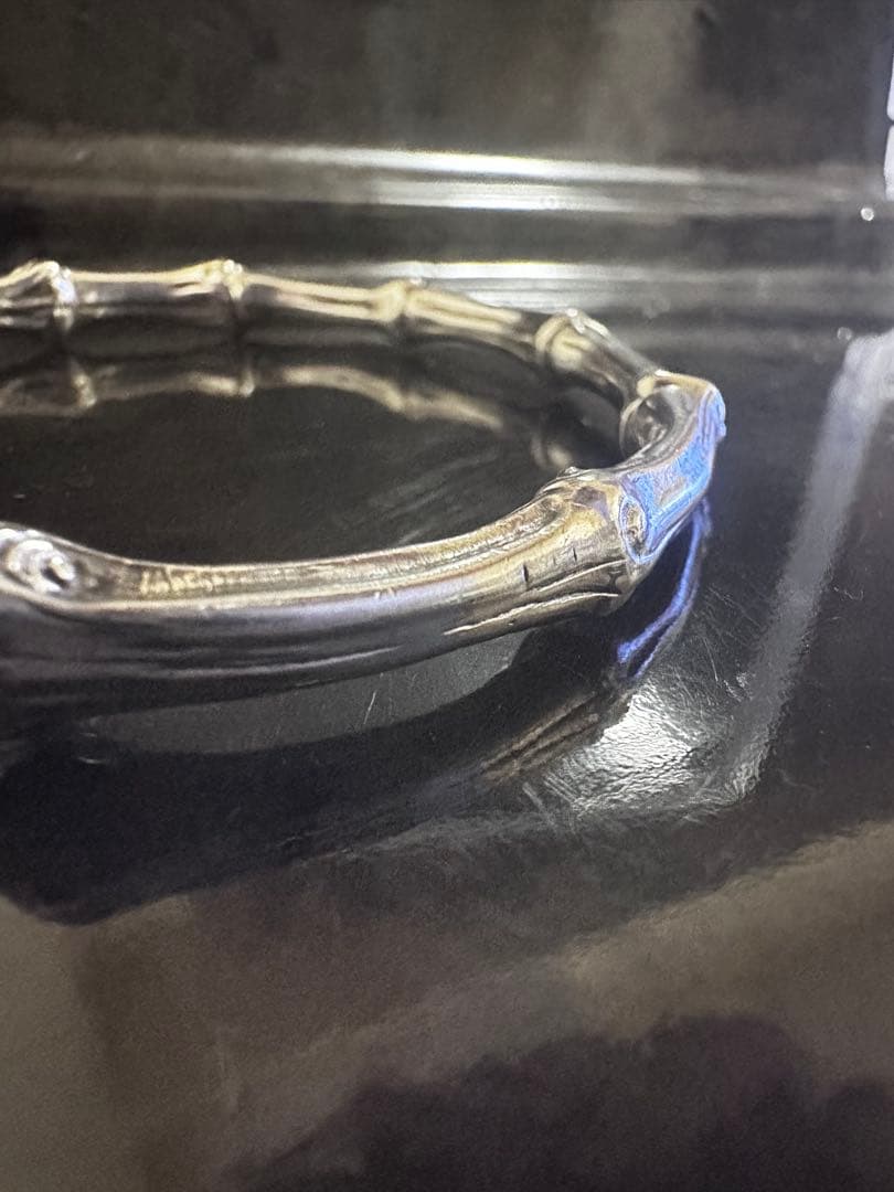 美品　Tiffany&Co. ティファニー　バンブー バングル ブレスレット