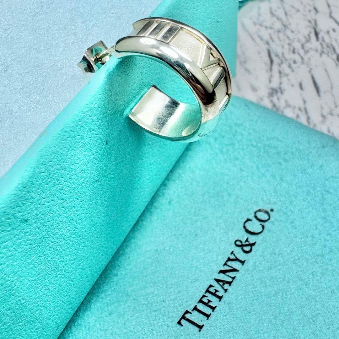 【美品】 ティファニー アトラス フープピアス 片耳のみ