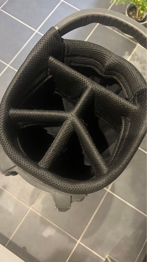 BRIEFING ブリーフィング　カモフラキャディバッグ スタンド付き