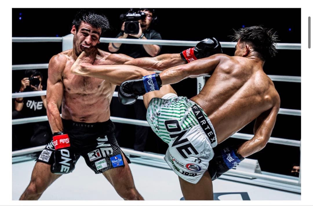 ONEルンピニー FAIRTEXムエタイパンツ Mサイズ 与座優貴選手着用