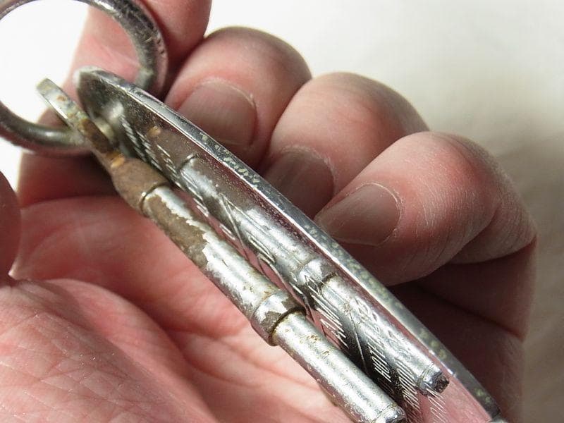 イギリス ロンドン ヴィンテージ 2D STAMPホテル ルームキー タグ付き