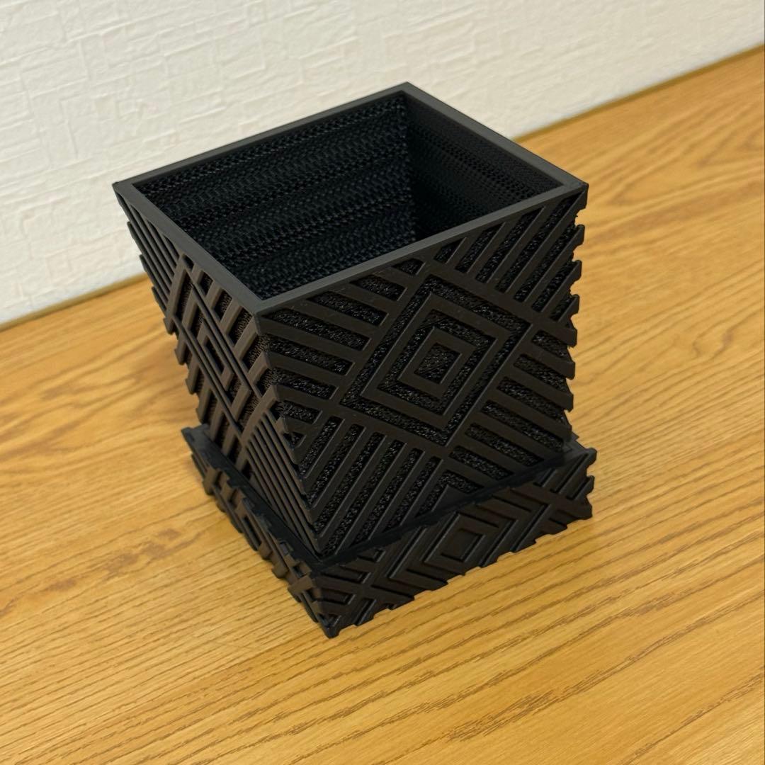 3Dプリンター鉢 メッシュ 3号 4号 セット 植木鉢 観葉植物