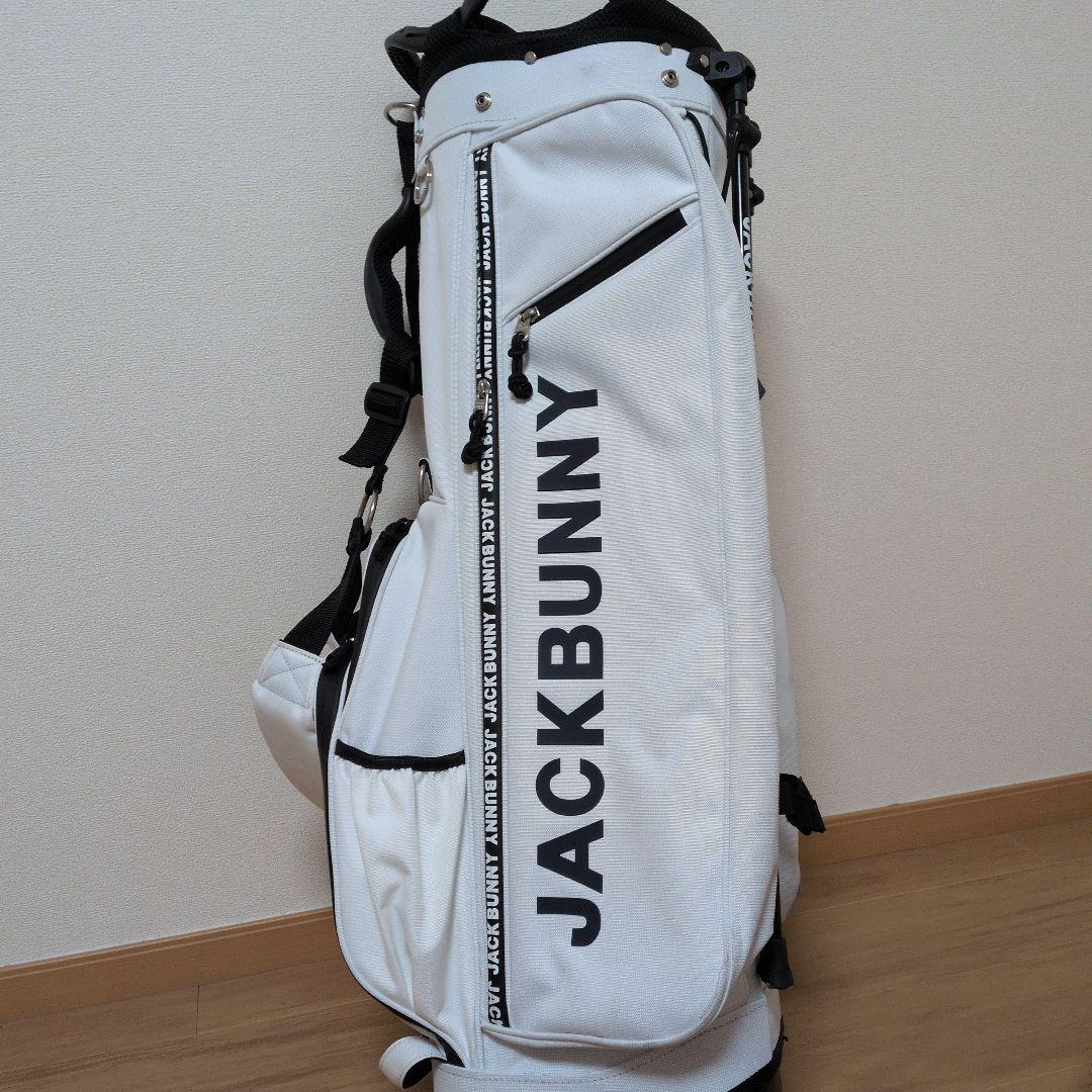 【値下げ】JACK BUNNY ホワイトキャディバッグ