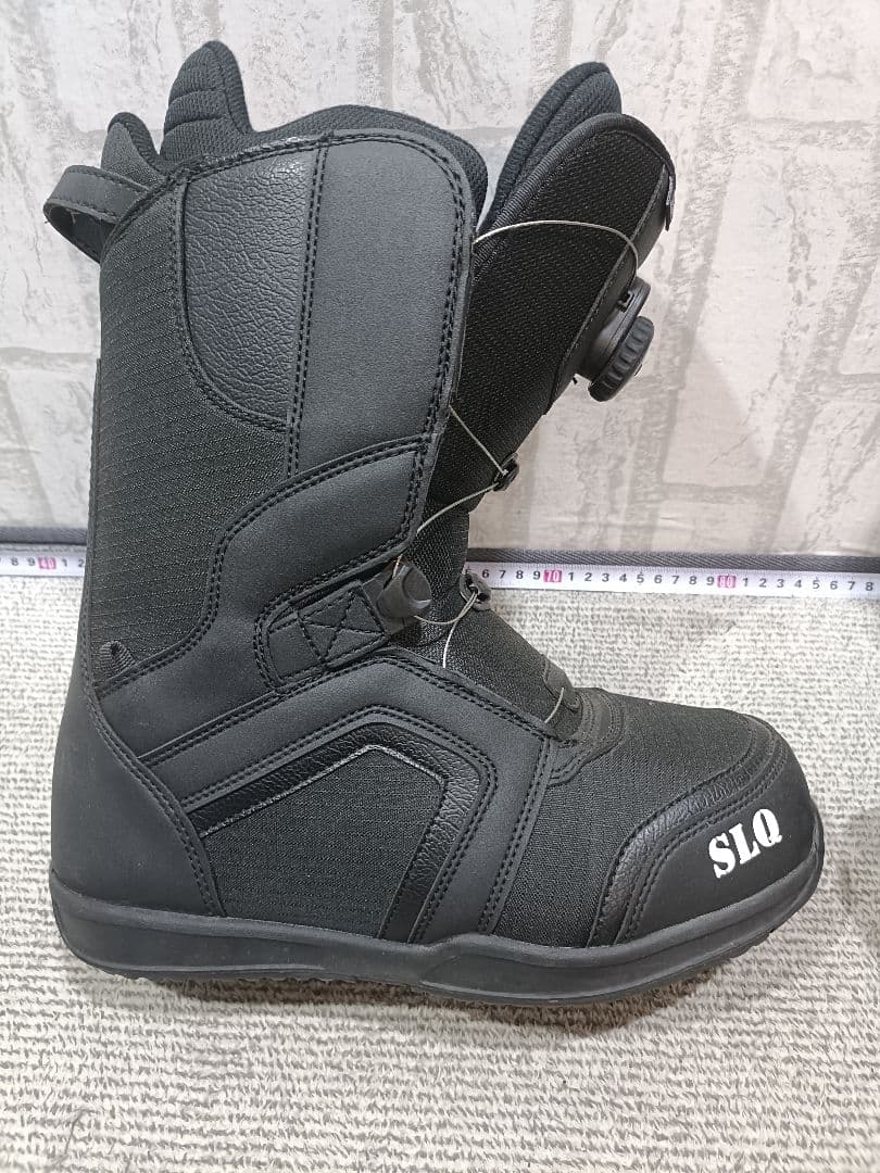 美品■25-25.5cm■SLQ スノーボードブーツ ブラック