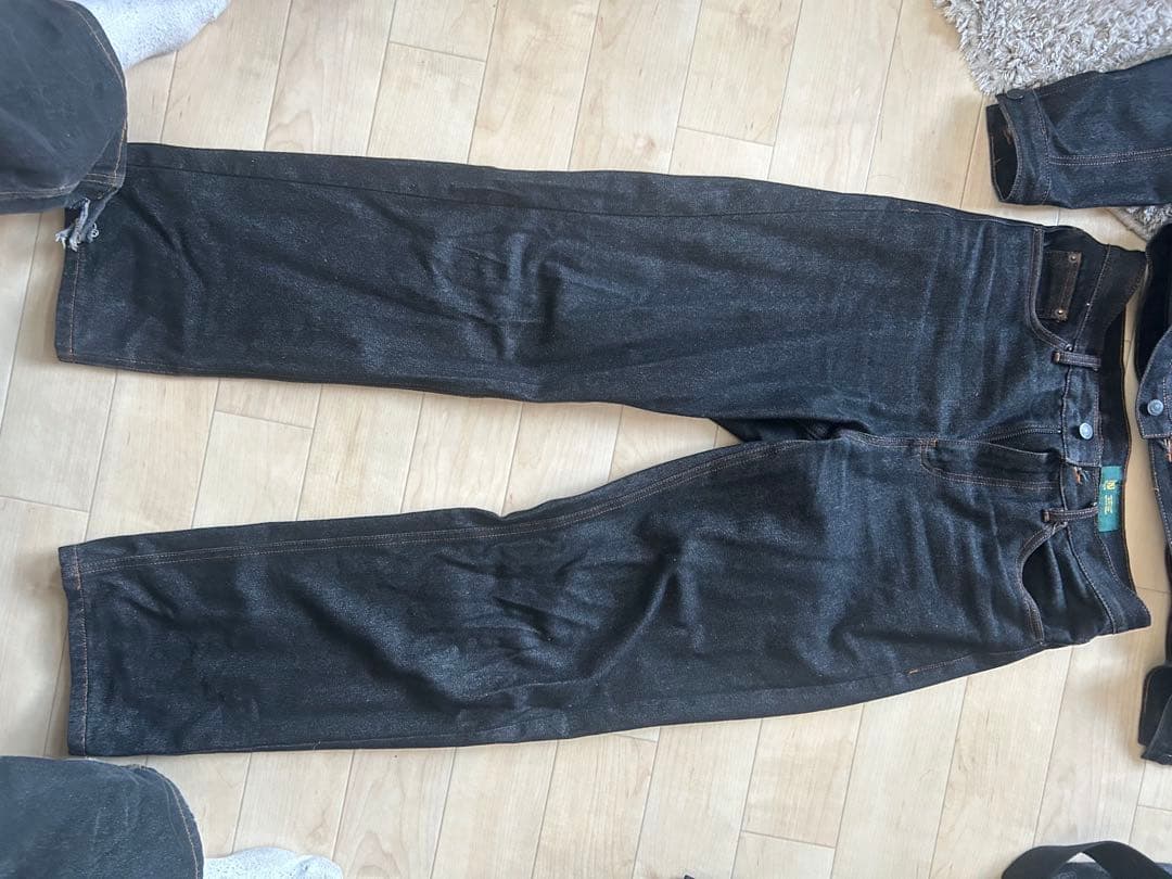 noen デニムジャケット・デニムセット m 黒