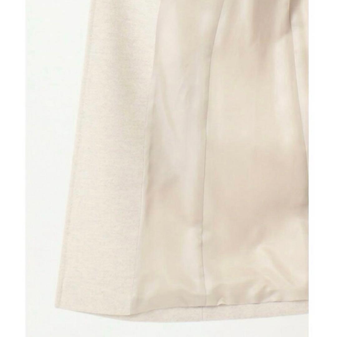 【限定価格】23区 ウールアンゴラビーバー フーデッドコート 大きいサイズ　44