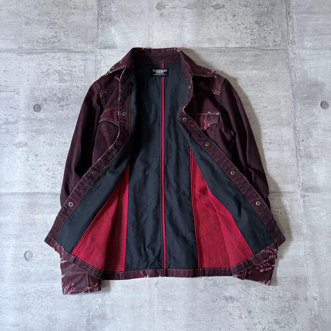 ジャケット・アウター 00s archive tornadomart denim jacket y2k
