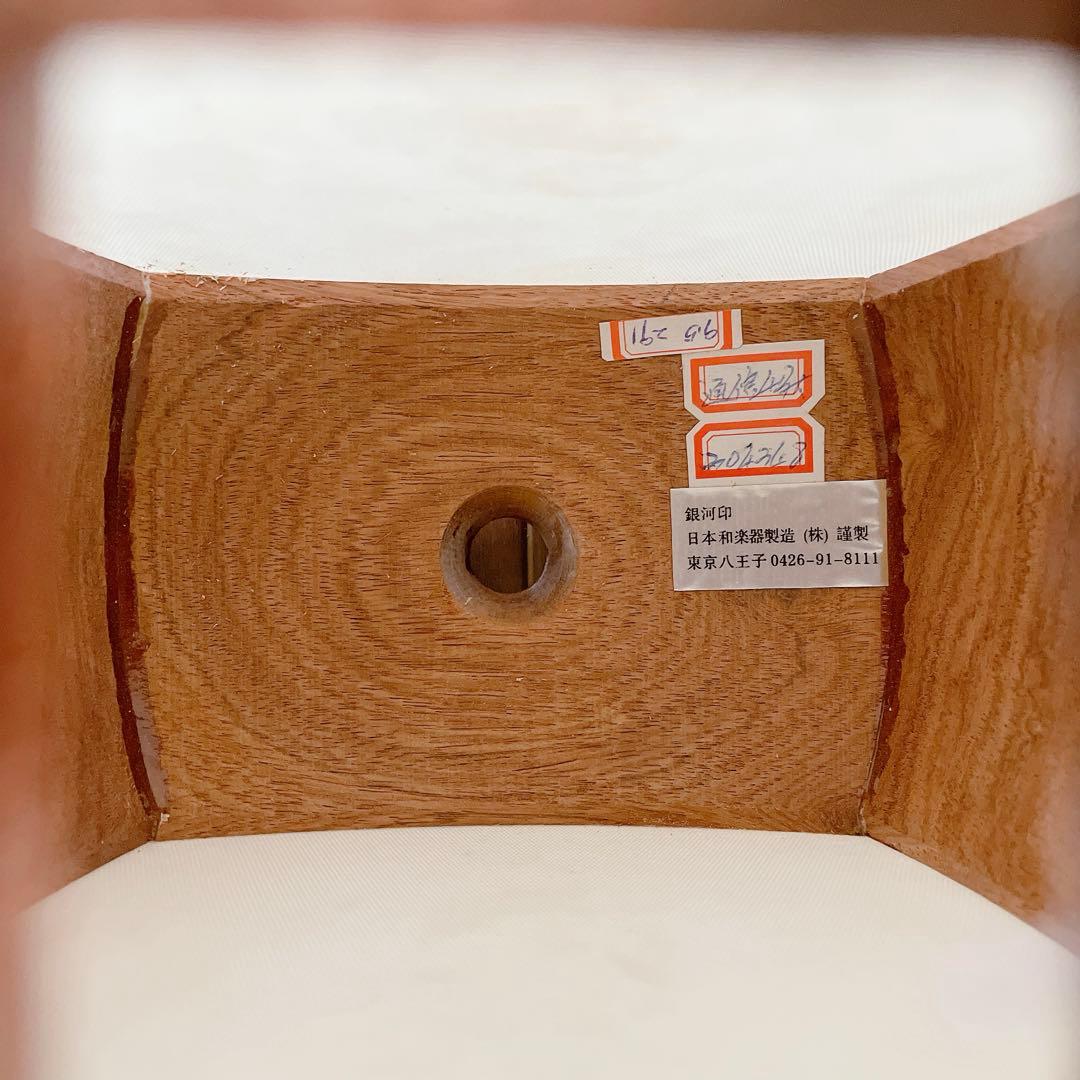 津軽三味線 延棹 トチ 合成皮