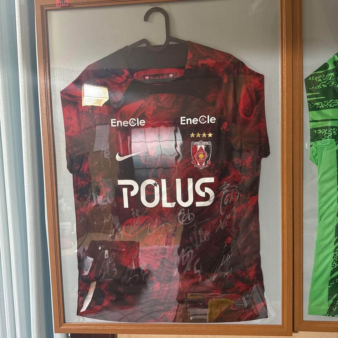 浦和レッズ ユニフォーム 2021年モデル サイン入り 33番 NIKE 江坂任