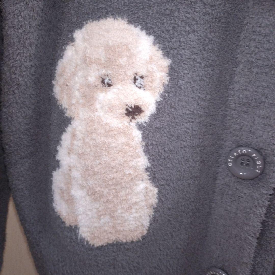 Celtic tiger様専用 ジェラピケ トイプードル カーディガン M〜L