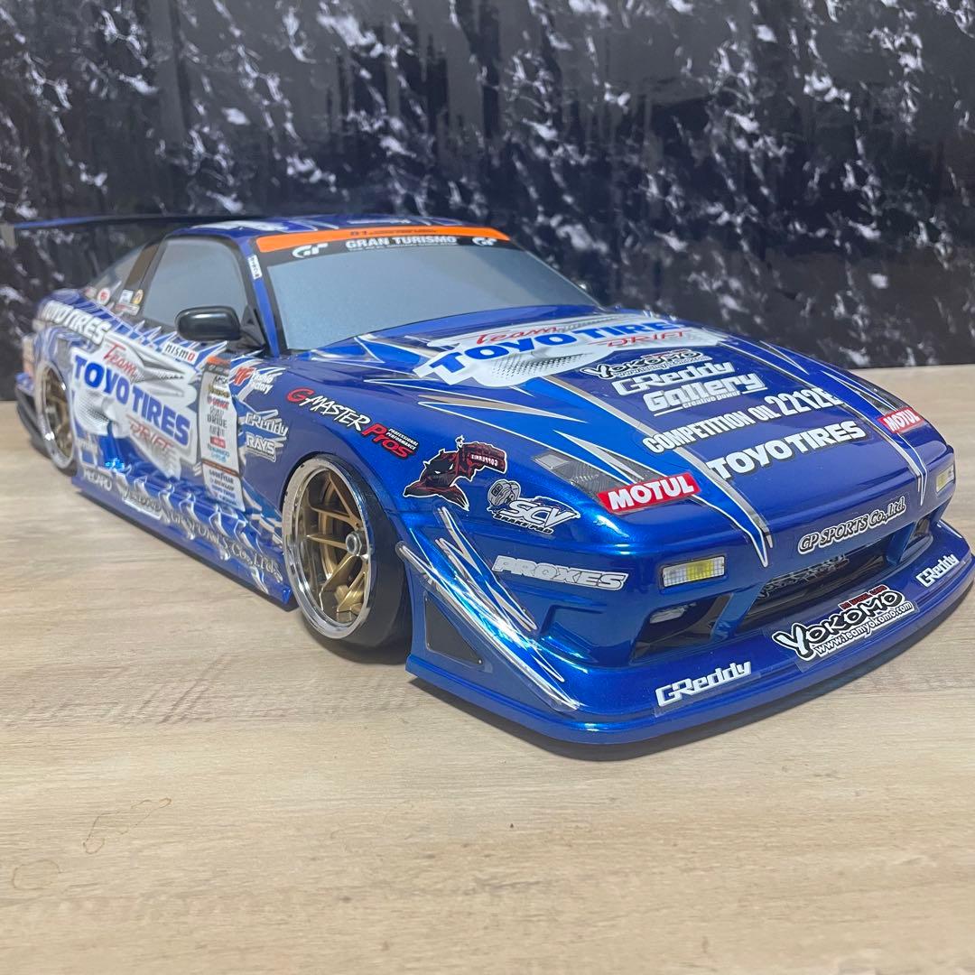 ヨコモ 180sx ワンエイティ ラジコンボディ ドリフト 1/10 YD-2 - メルカリ