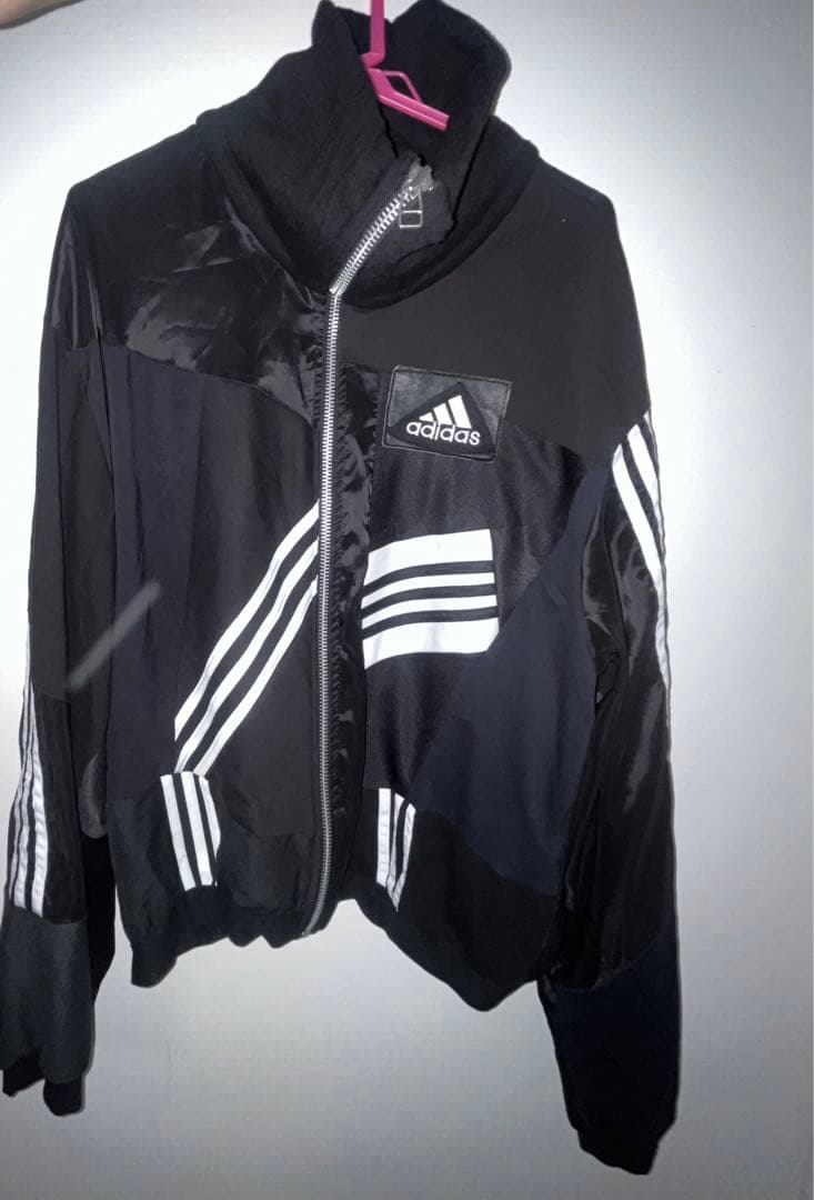 adidas リメイク 再構築 トラックジャケット track jacket - メルカリ