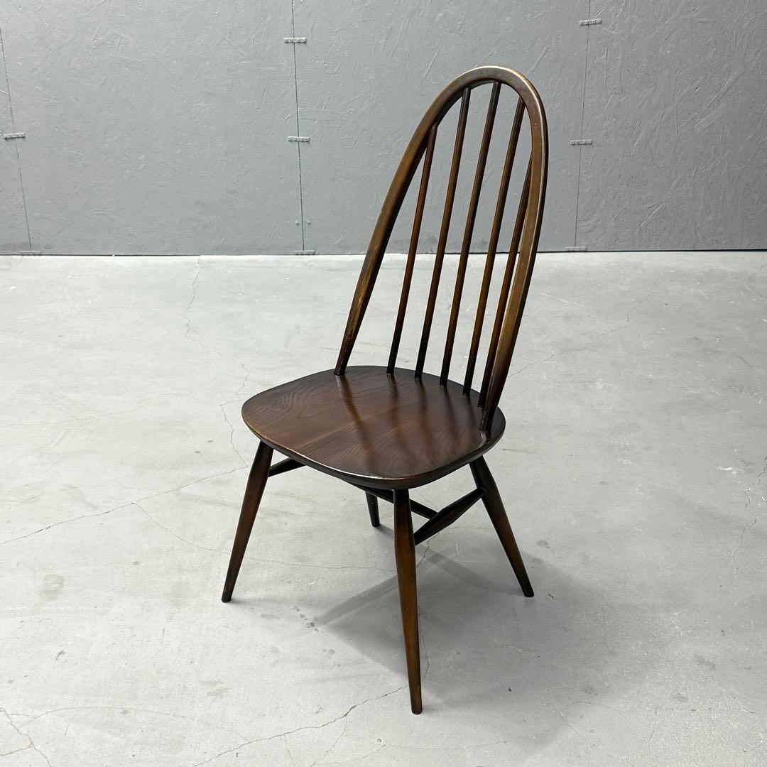 ERCOL(アーコール) / クエーカーチェア ダークコロニアル (6)