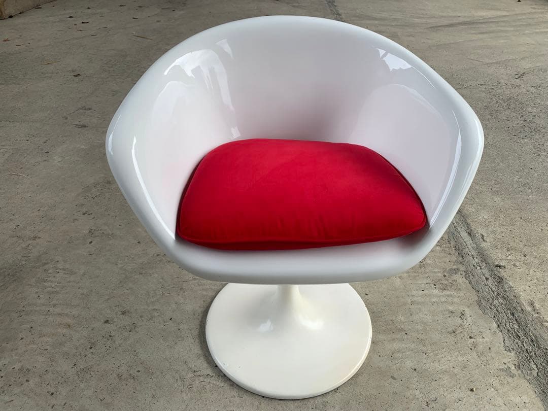 スペースエイジ チューリップ アーム チェア ミッドセンチュリー No.3