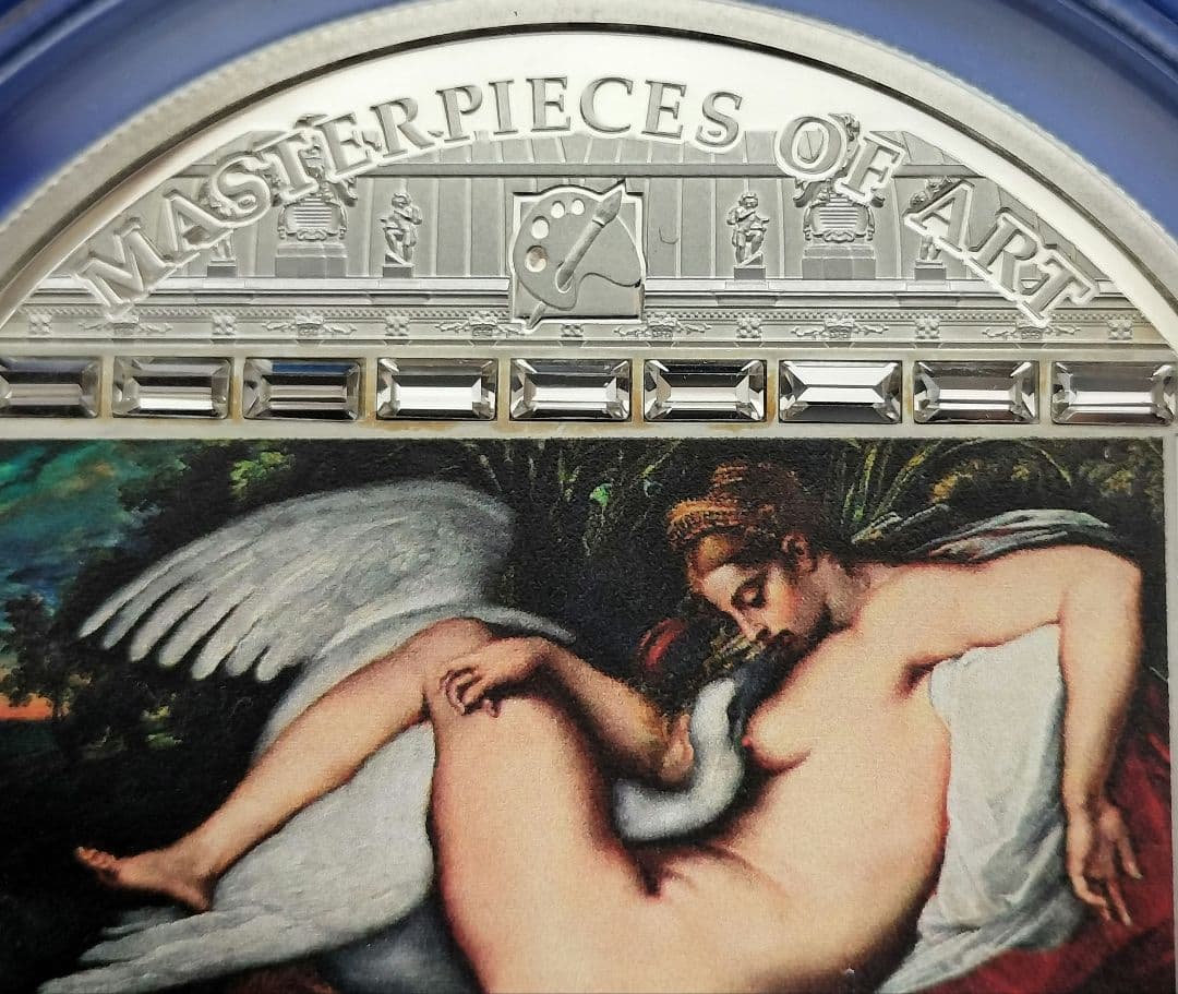 レダと白鳥（ルーベンス）20ドル3oz銀貨 2014年 - メルカリ