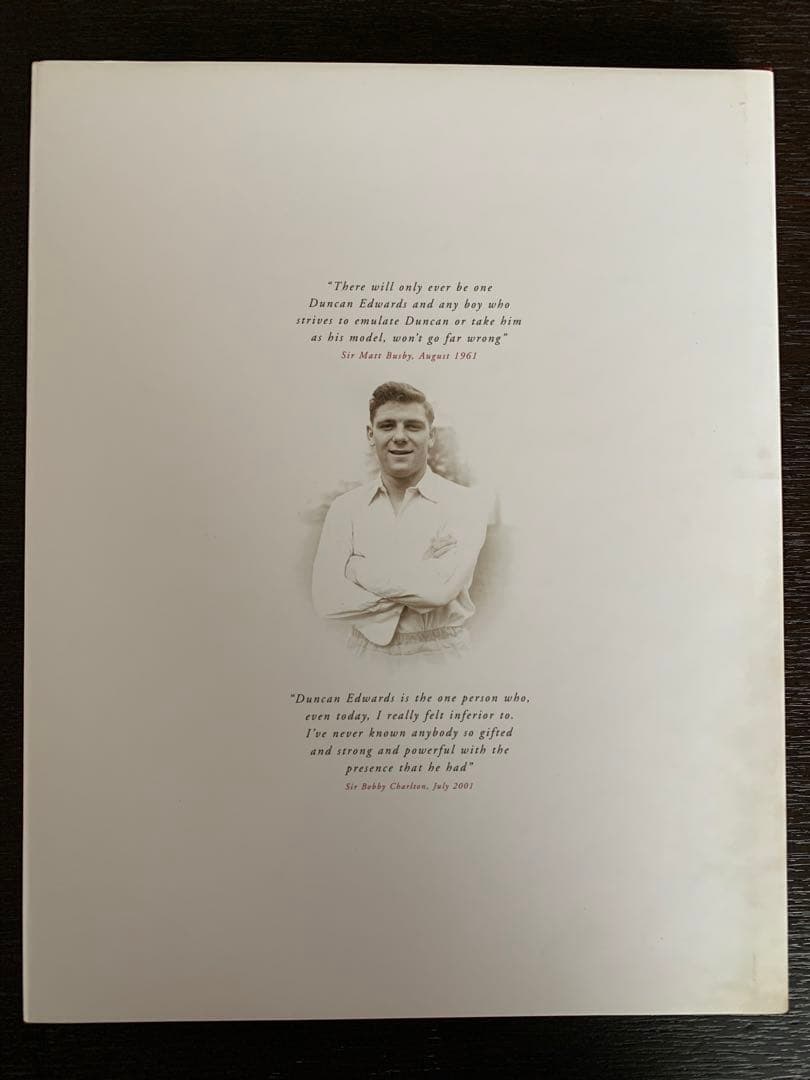 入手不可能！夭折の天才DuncanEdwards THE FULL REPORT