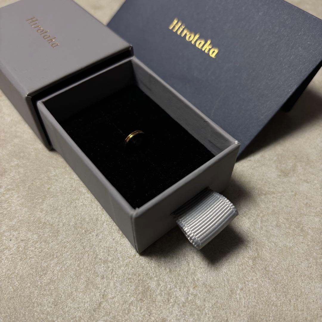 【専用品】Hirotaka BELUGA オニキスピアス Sサイズ ヒロタカ