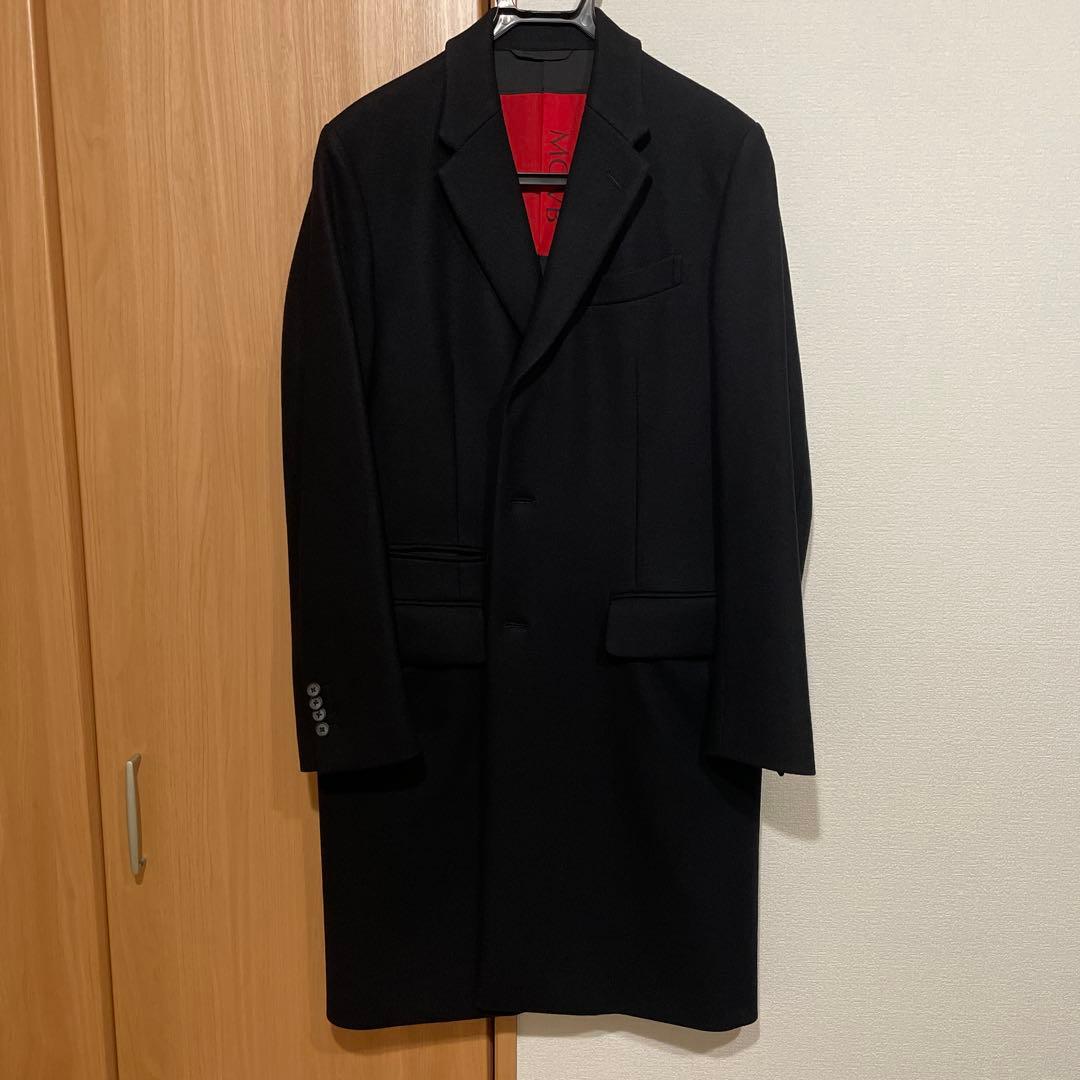 干場 MOVB チェスターコート ブラック 44