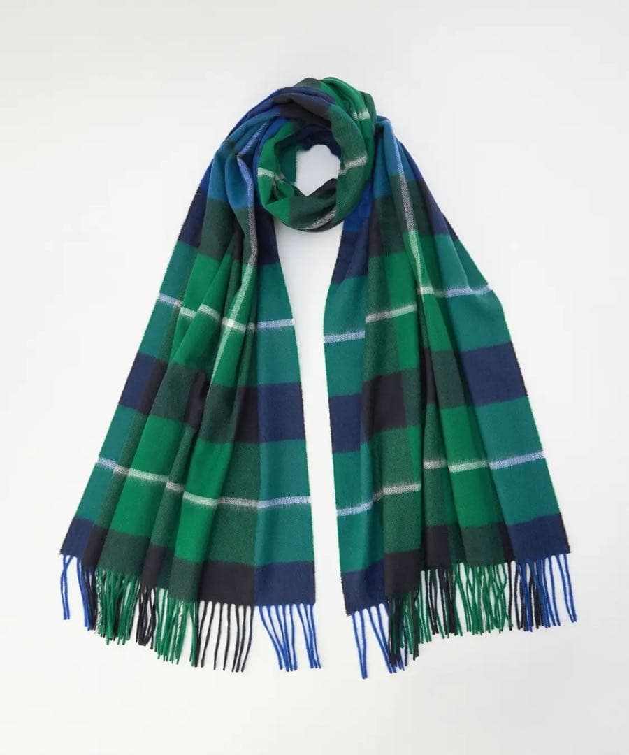 ジョンストンズ　BRITISHMADE 愛服家 yuki コラボ　大判ストール