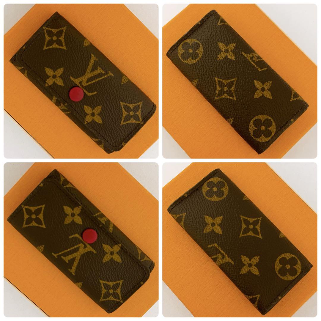 ルイヴィトン 　キーケース　 モノグラム　ミュルティクレ　4 フューシャ