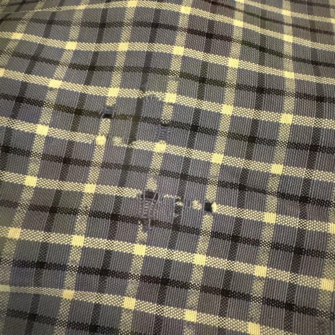 【50sビンテージ】Campus レーヨンシャツ シャドー 織柄 L ロカビリー