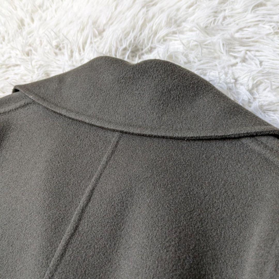 23区　R（アール）ロロピアーナ　ダブルブレストケープコート　サイズ36