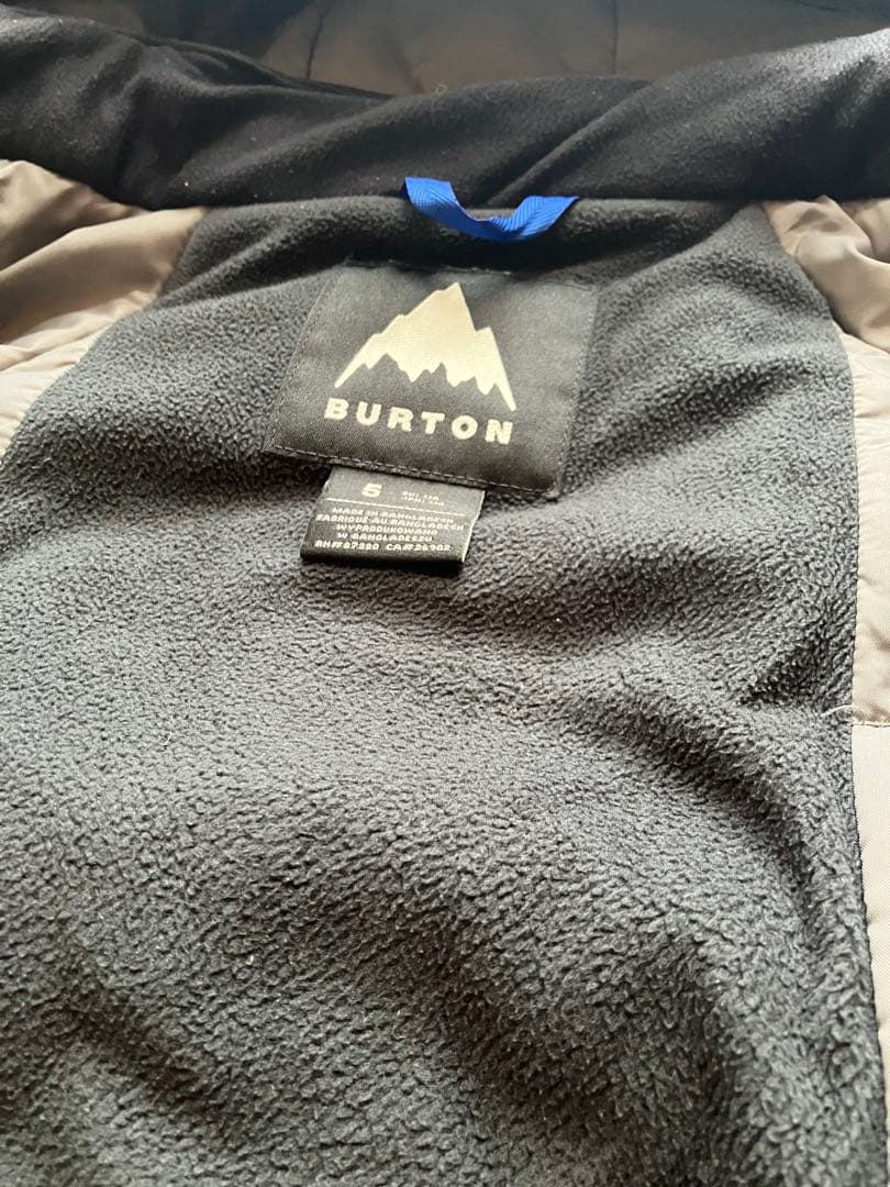 BURTON スノーボードウェア 子ども用 サイズ5 ブラック