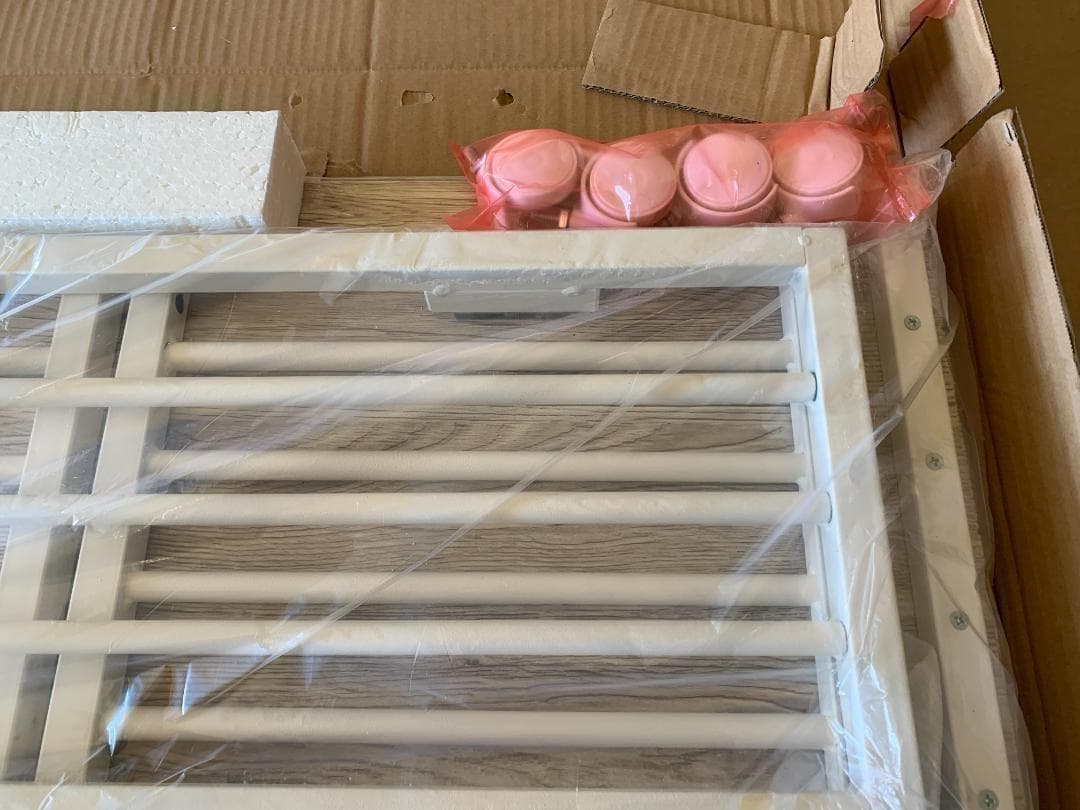 折りたたみ式 キャスター付きデスクNPSTC-8040（AIV/SWH）2台