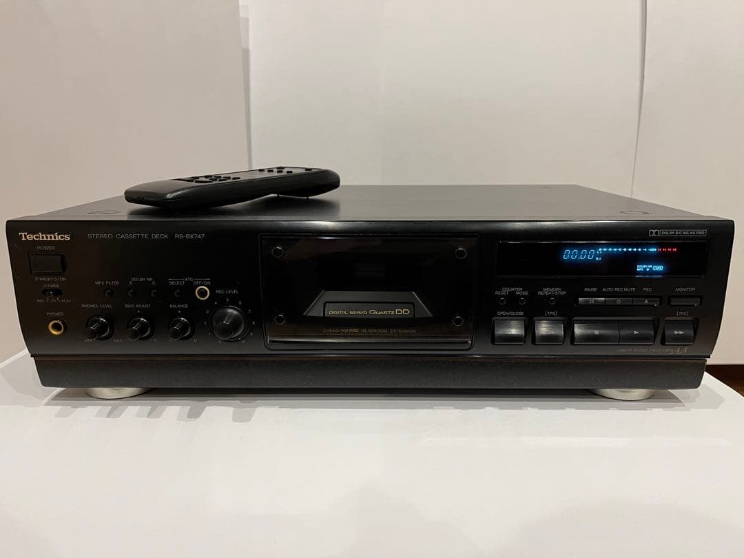 希少 RS-BX747 Technics テクニクス 3ヘッド カセットデッキ