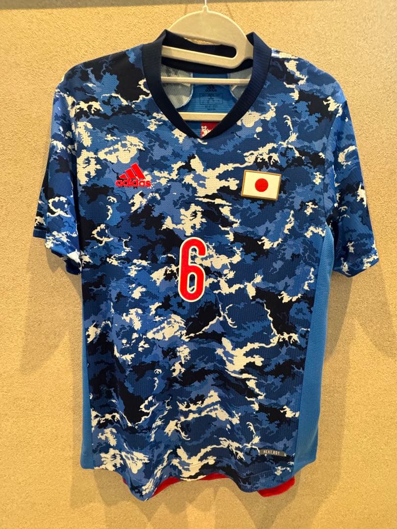 日本代表 遠藤航 ENDO 6 オーセンティックユニフォーム O