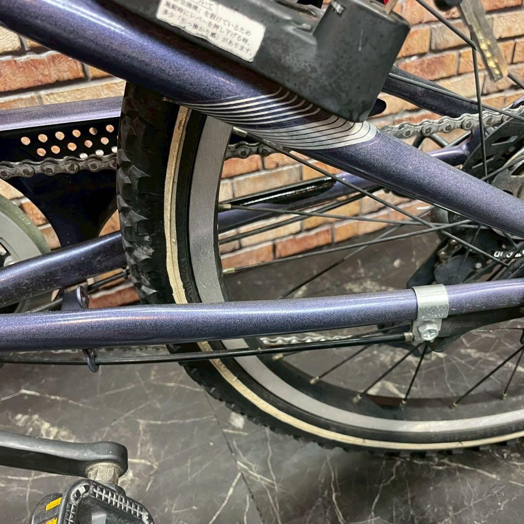 引取り価格【69】子供用自転車 子供車 ブリヂストン CFJ 紺色 22インチ