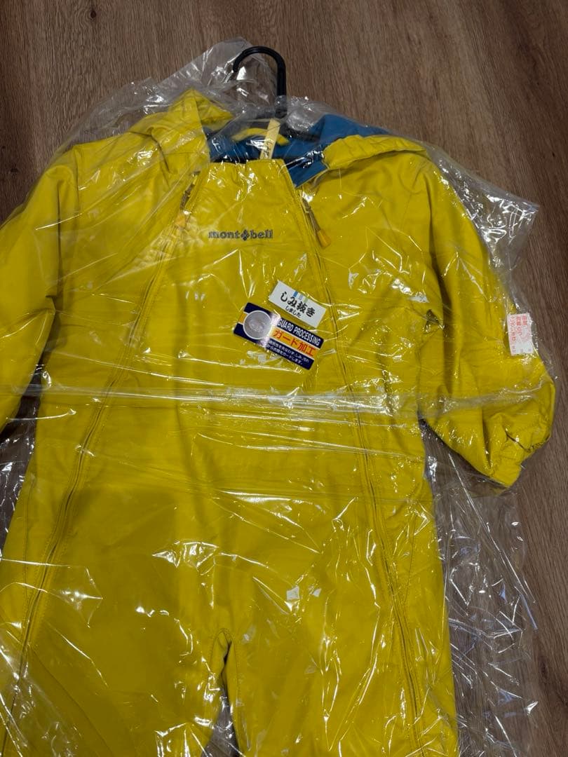mont-bell 子ども用スキーウェア 90cmサイズ　ツナギタイプ